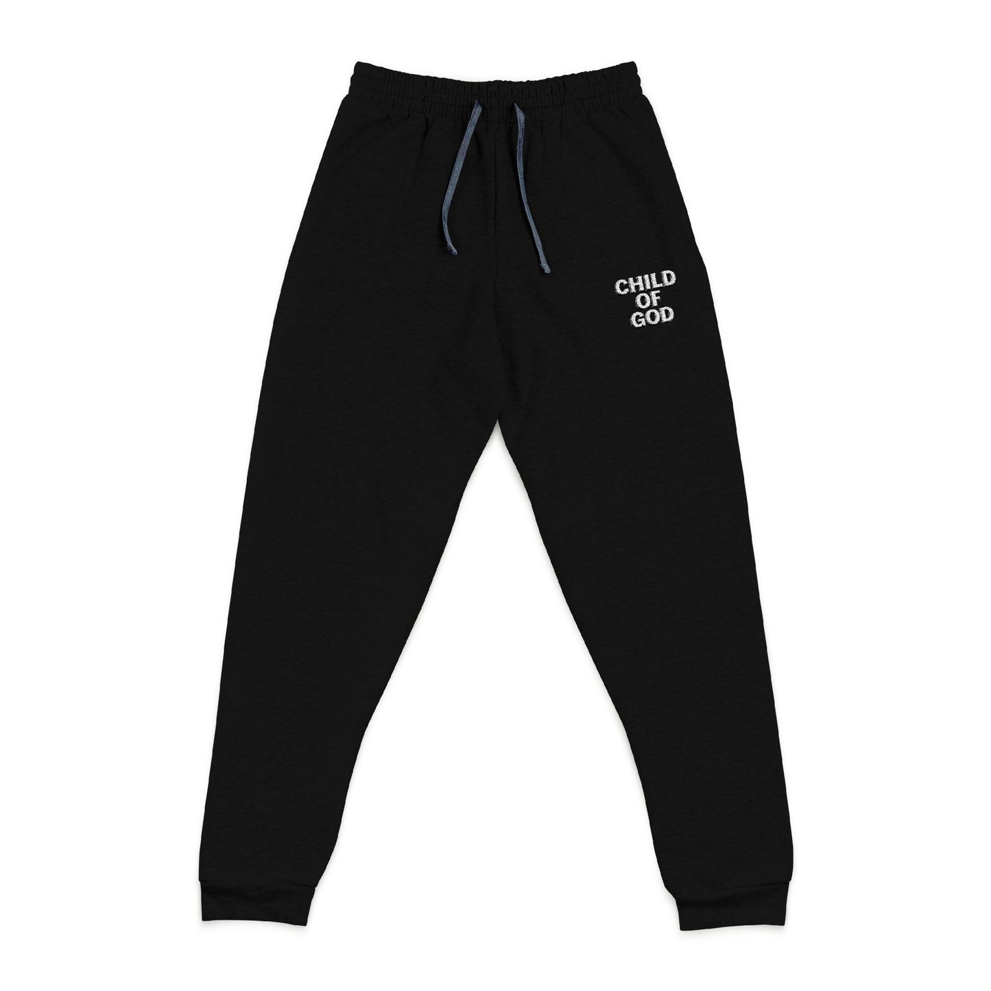 Child of God Embroidered Joggers – Unisex Faith Lounge Pants
