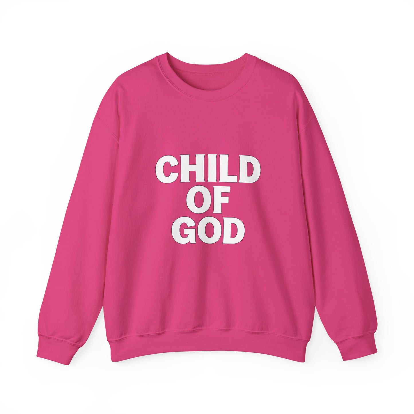 Child of God Embroidered Crewneck – Gold Edition Faithwear