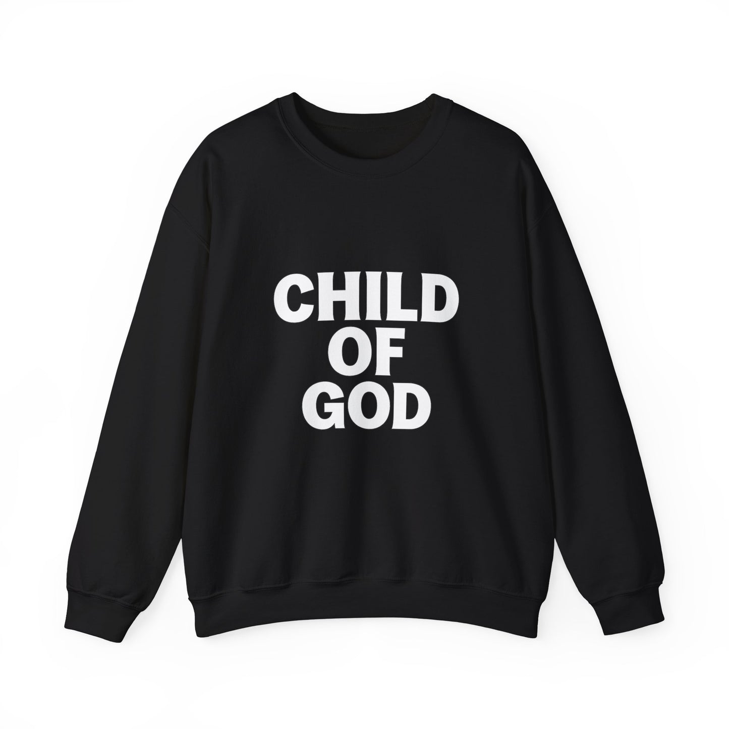 Child of God Embroidered Crewneck – Gold Edition Faithwear