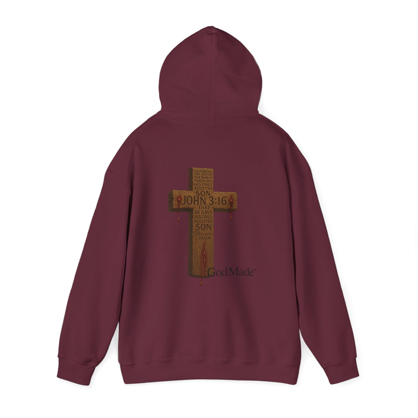 Faith Over Flex™ Hoodie – Unisex Christian Streetwear