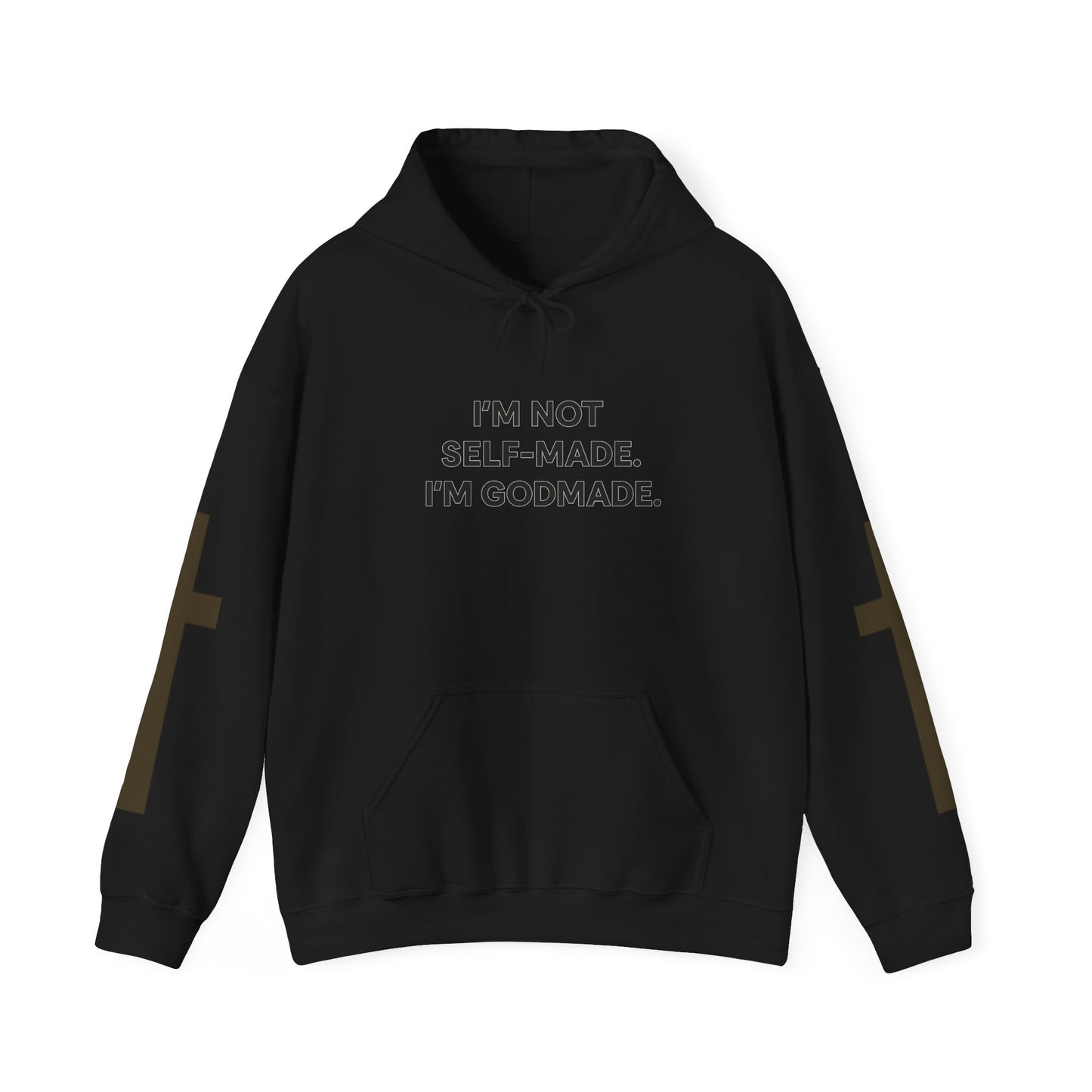 GodMade™ Christian Hoodie – Unisex Faithwear Sweatshirt | Cozy Bible Verse Hoodie