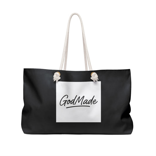 Scripture Weekender Bag – Isaiah 41:10 Travel Tote