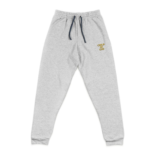 Child of God Joggers – Gold Edition