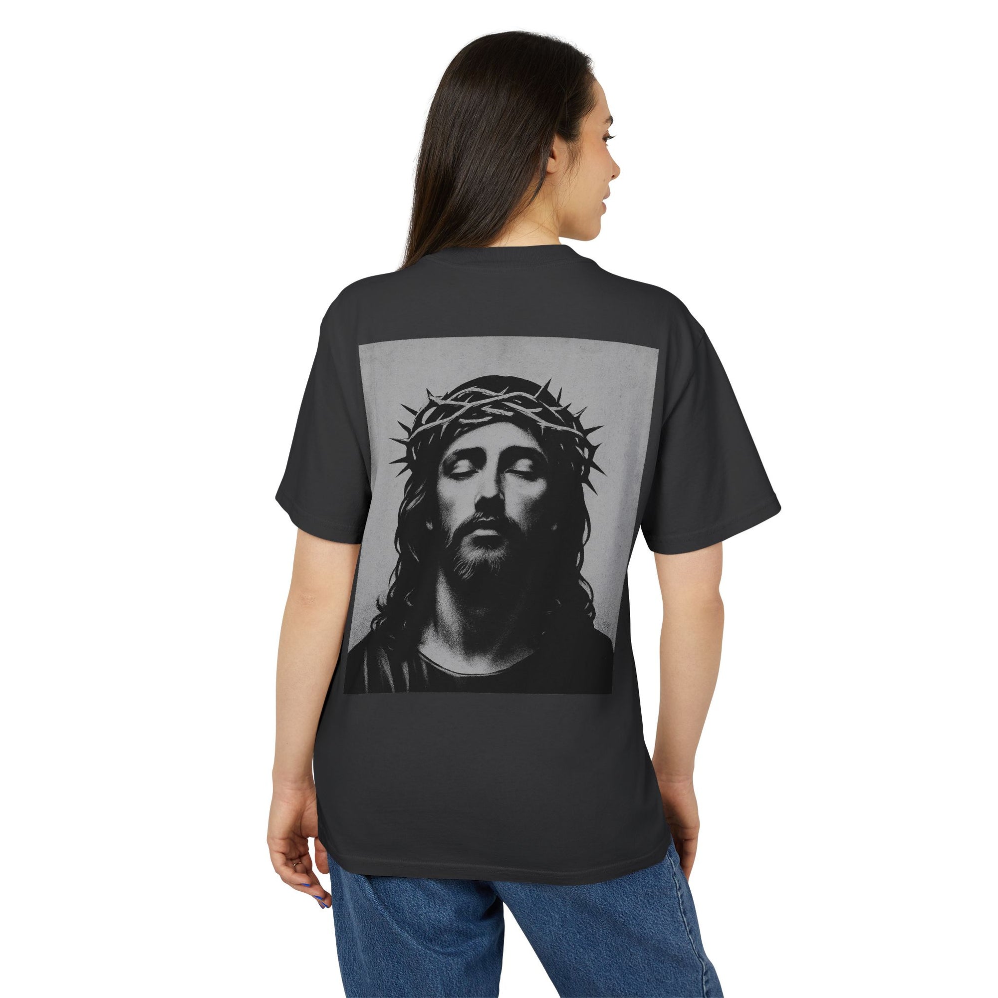 GodMade™ Vintage Prayer Tee – Faded Comfort. Bold Faith.