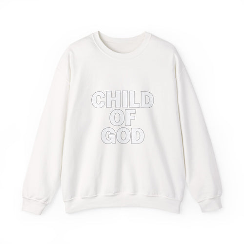 Child of God Embroidered Crewneck – Gold Edition Faithwear