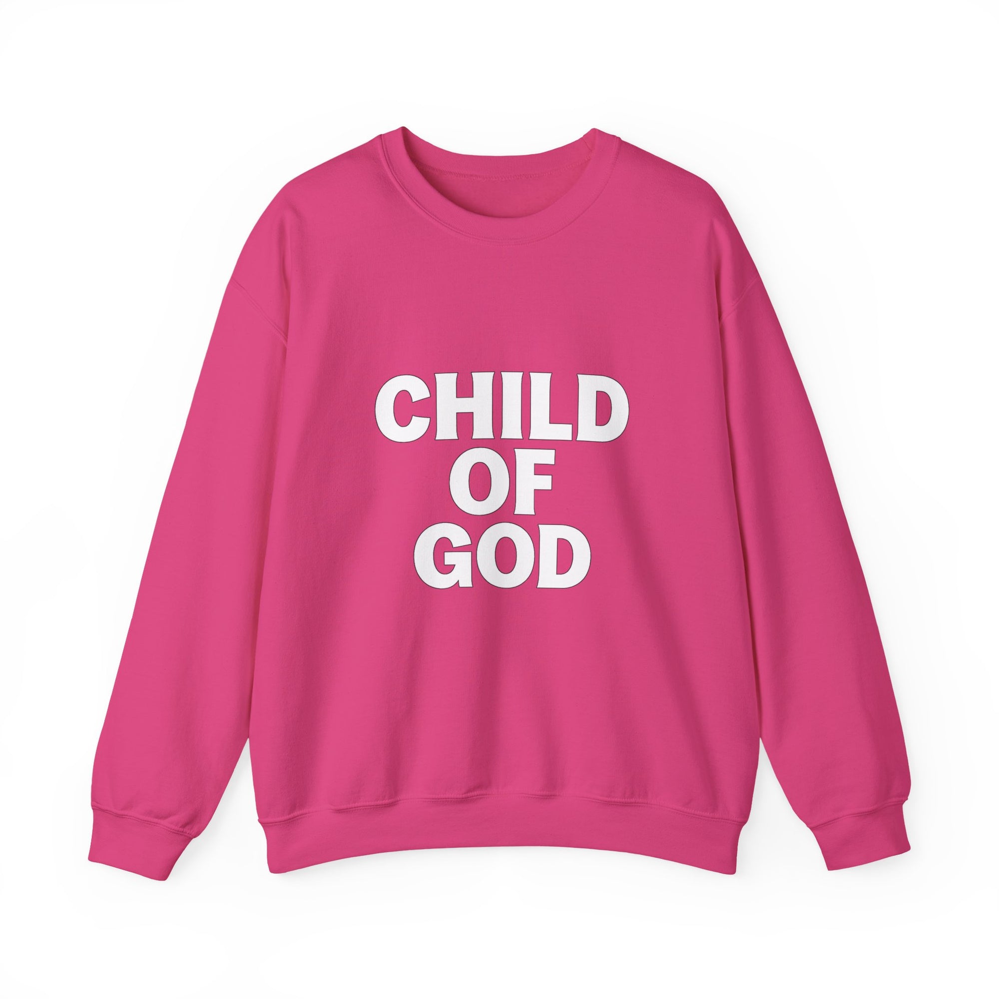 Child of God Embroidered Crewneck – Gold Edition Faithwear