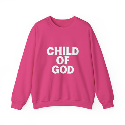 Child of God Embroidered Crewneck – Gold Edition Faithwear