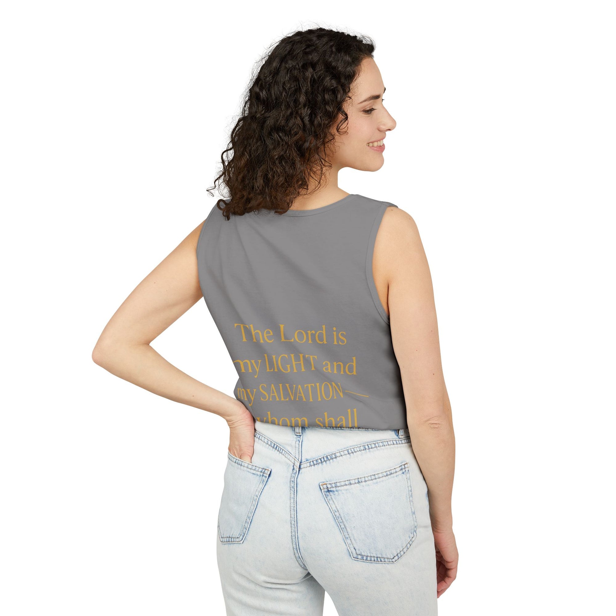GodMade™ Summer Tank – Walk Boldly in Faith