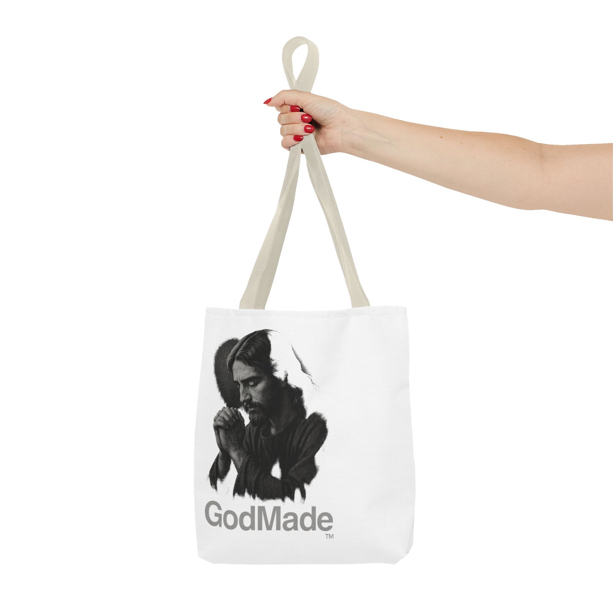 GodMade™ Tote – “Carry the Kingdom” Jesus Art Bag