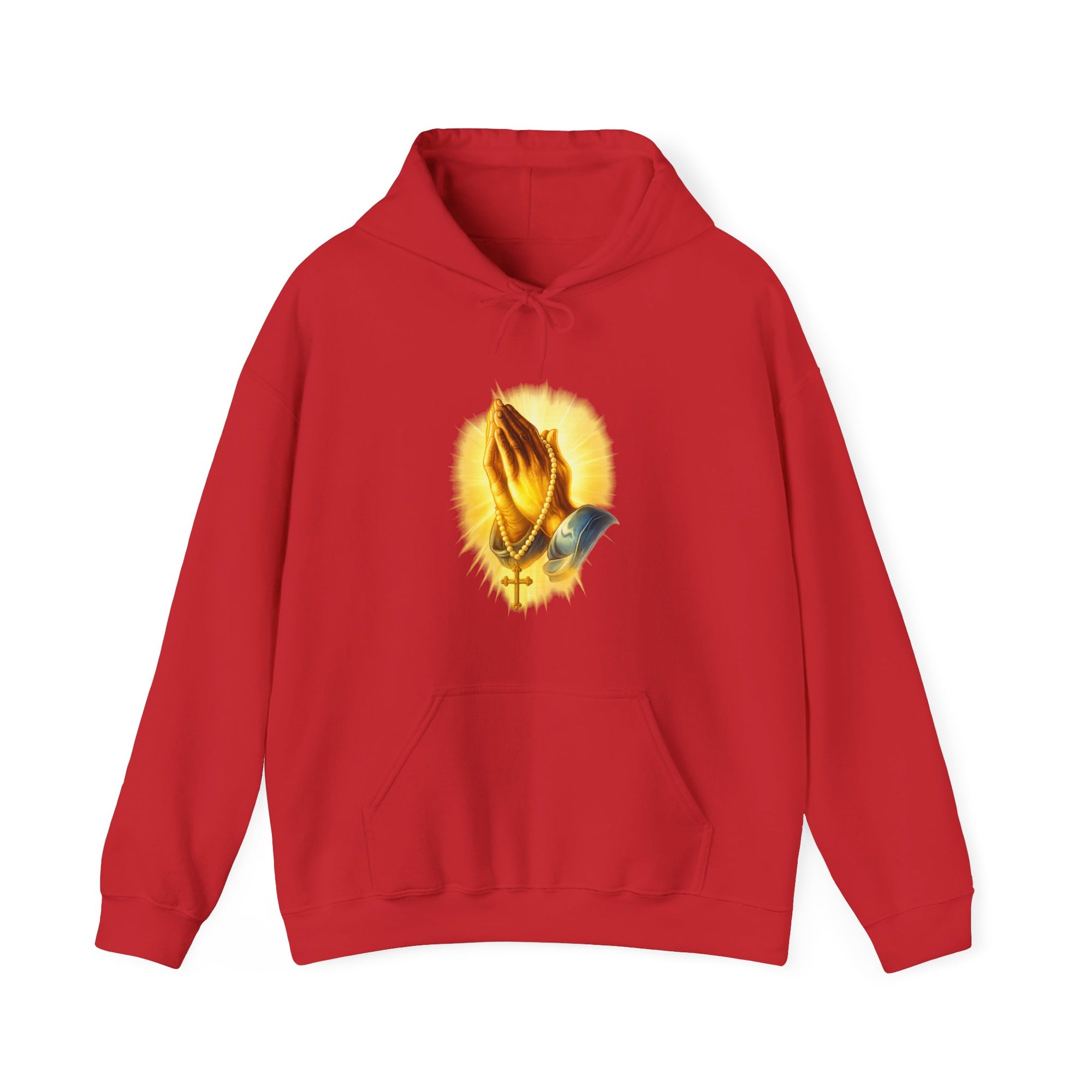 GodMade™ Heavy Blend Hoodie – Faith Over Fear | Unisex Christian Sweatshirt