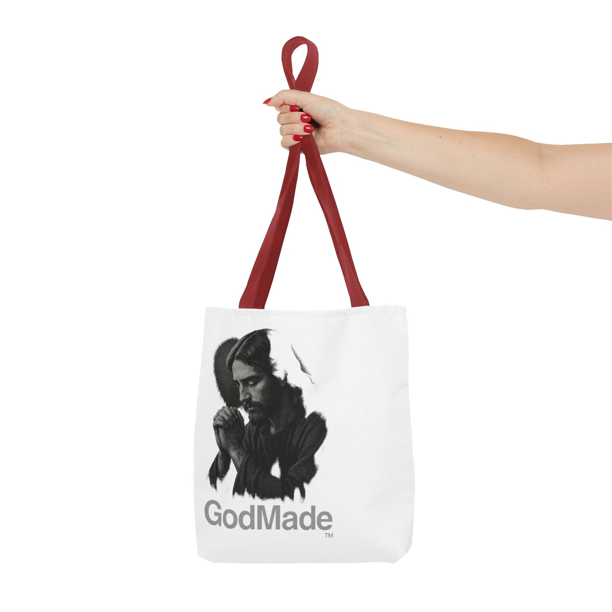 GodMade™ Tote – “Carry the Kingdom” Jesus Art Bag