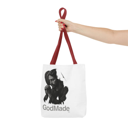 GodMade™ Tote – “Carry the Kingdom” Jesus Art Bag