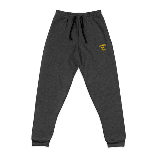 Child of God Joggers – Gold Edition