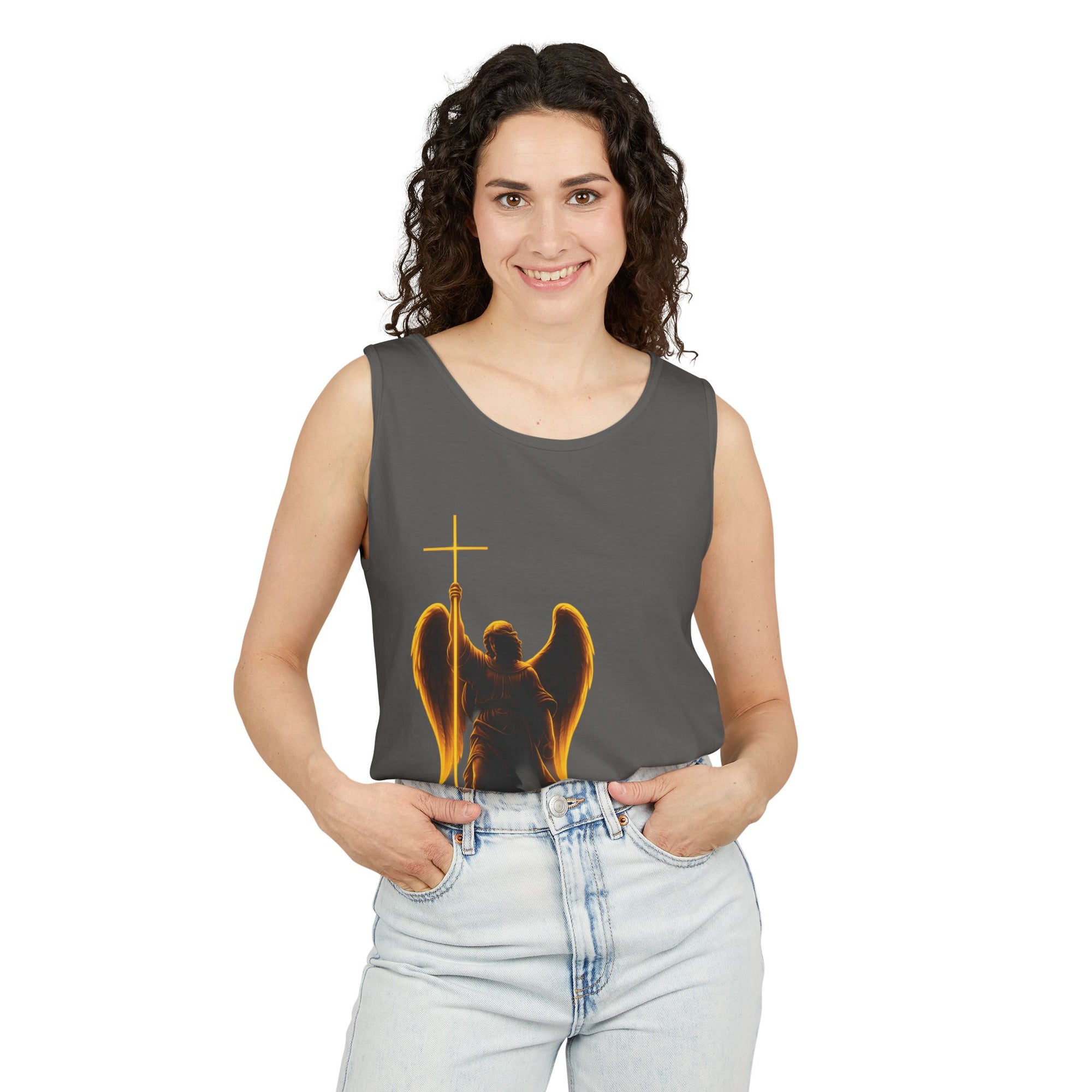 GodMade™ Summer Tank – Walk Boldly in Faith