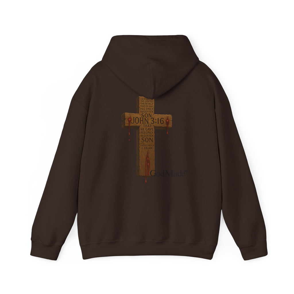 Faith Over Flex™ Hoodie – Unisex Christian Streetwear
