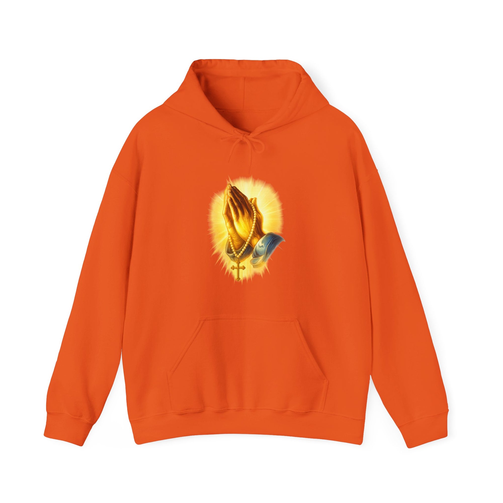 GodMade™ Heavy Blend Hoodie – Faith Over Fear | Unisex Christian Sweatshirt