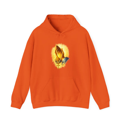 GodMade™ Heavy Blend Hoodie – Faith Over Fear | Unisex Christian Sweatshirt