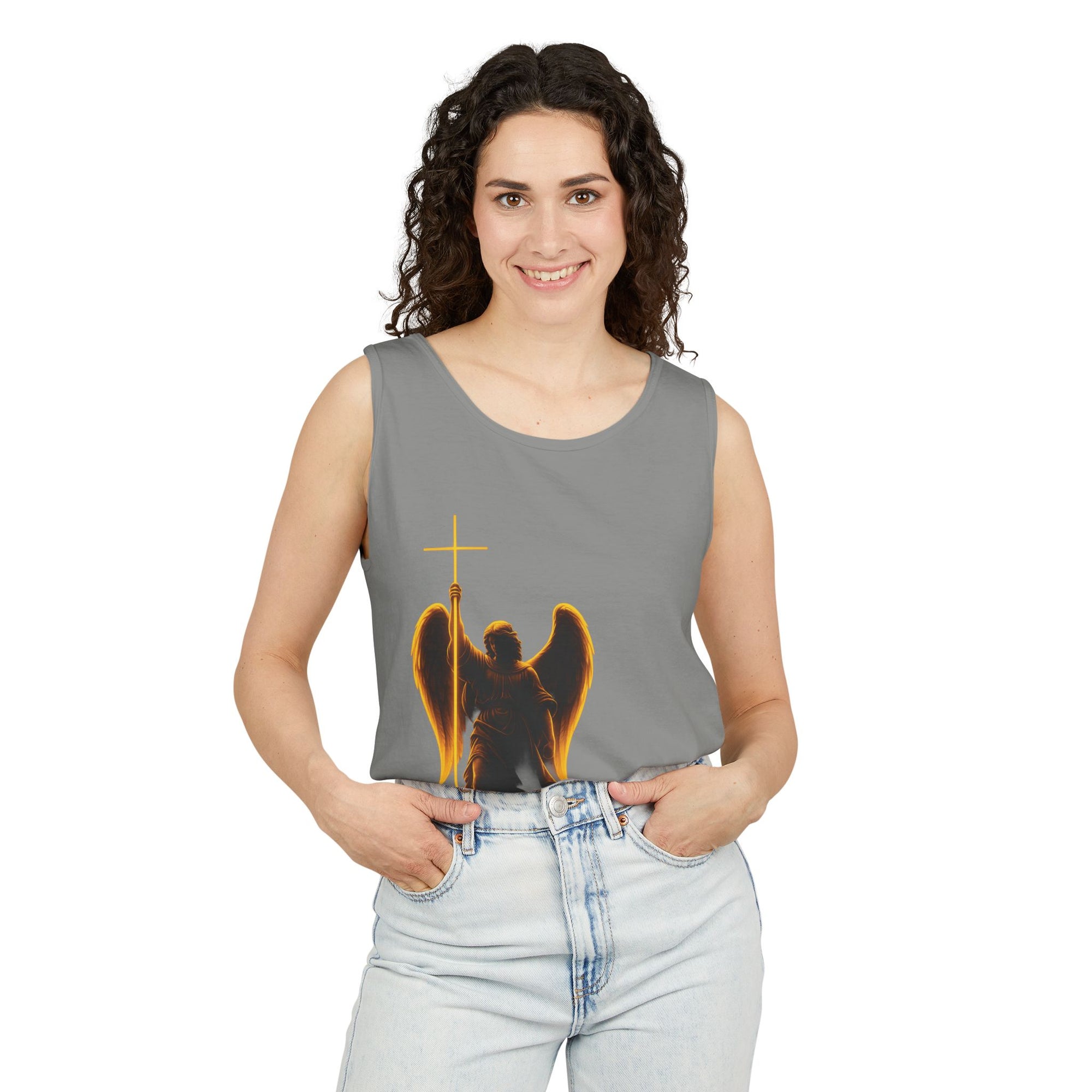 GodMade™ Summer Tank – Walk Boldly in Faith