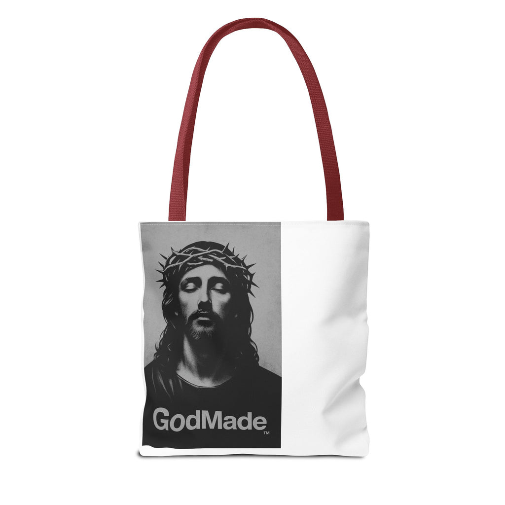 GodMade™ Tote – “Carry the Kingdom” Jesus Art Bag