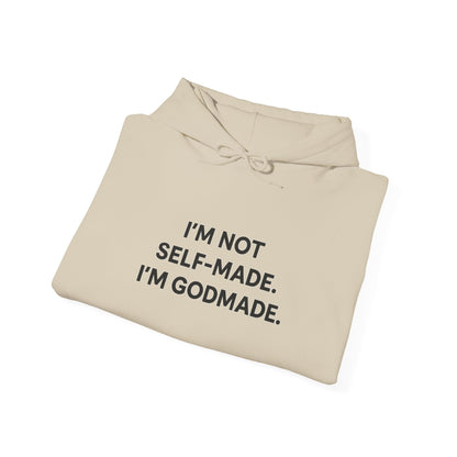 GodMade™ Christian Hoodie – Unisex Faithwear Sweatshirt | Cozy Bible Verse Hoodie