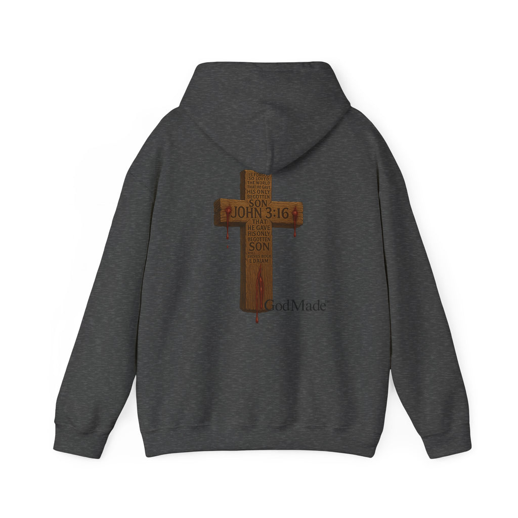 Faith Over Flex™ Hoodie – Unisex Christian Streetwear