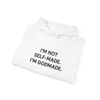 GodMade™ Christian Hoodie – Unisex Faithwear Sweatshirt | Cozy Bible Verse Hoodie
