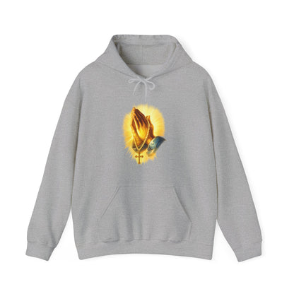 GodMade™ Heavy Blend Hoodie – Faith Over Fear | Unisex Christian Sweatshirt