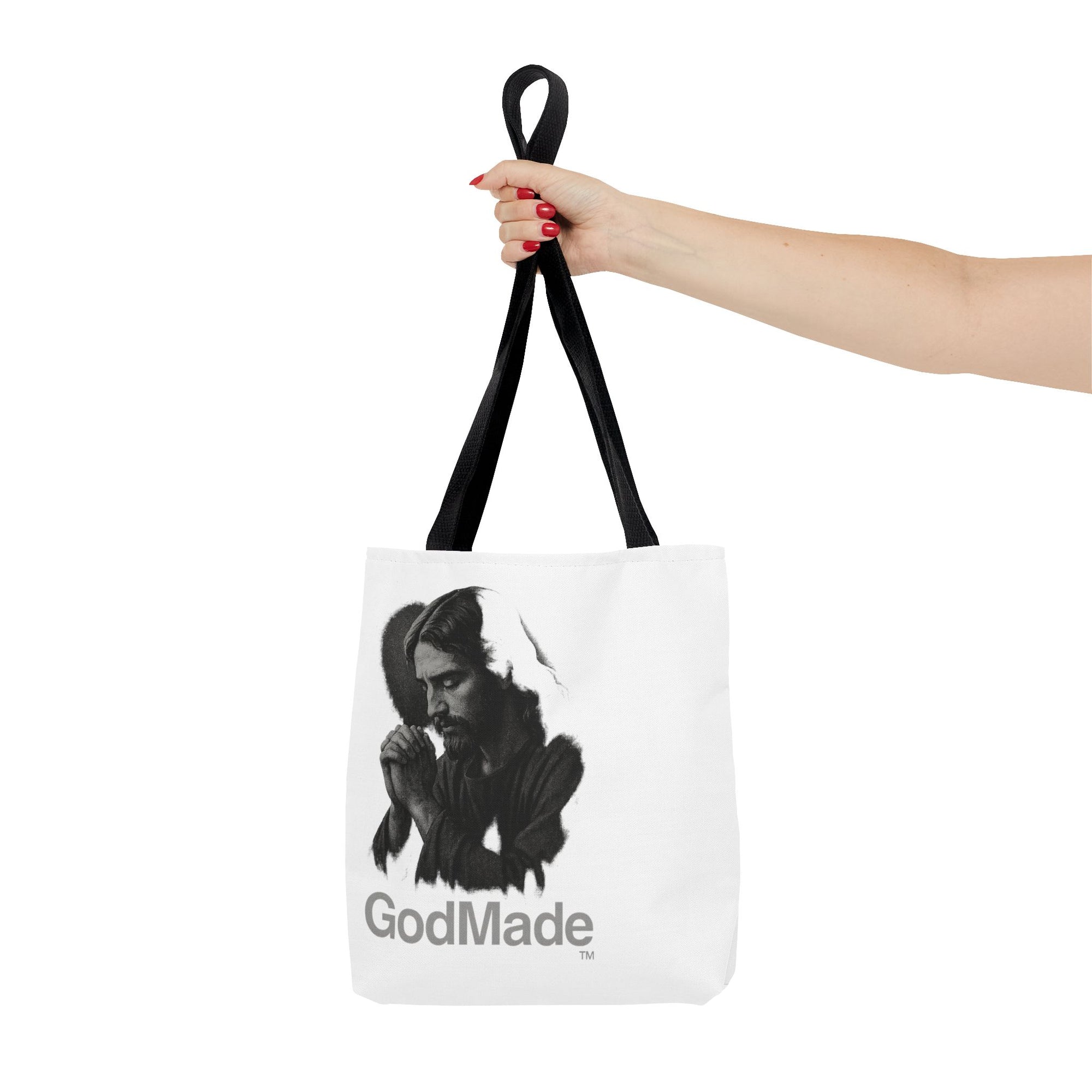 GodMade™ Tote – “Carry the Kingdom” Jesus Art Bag