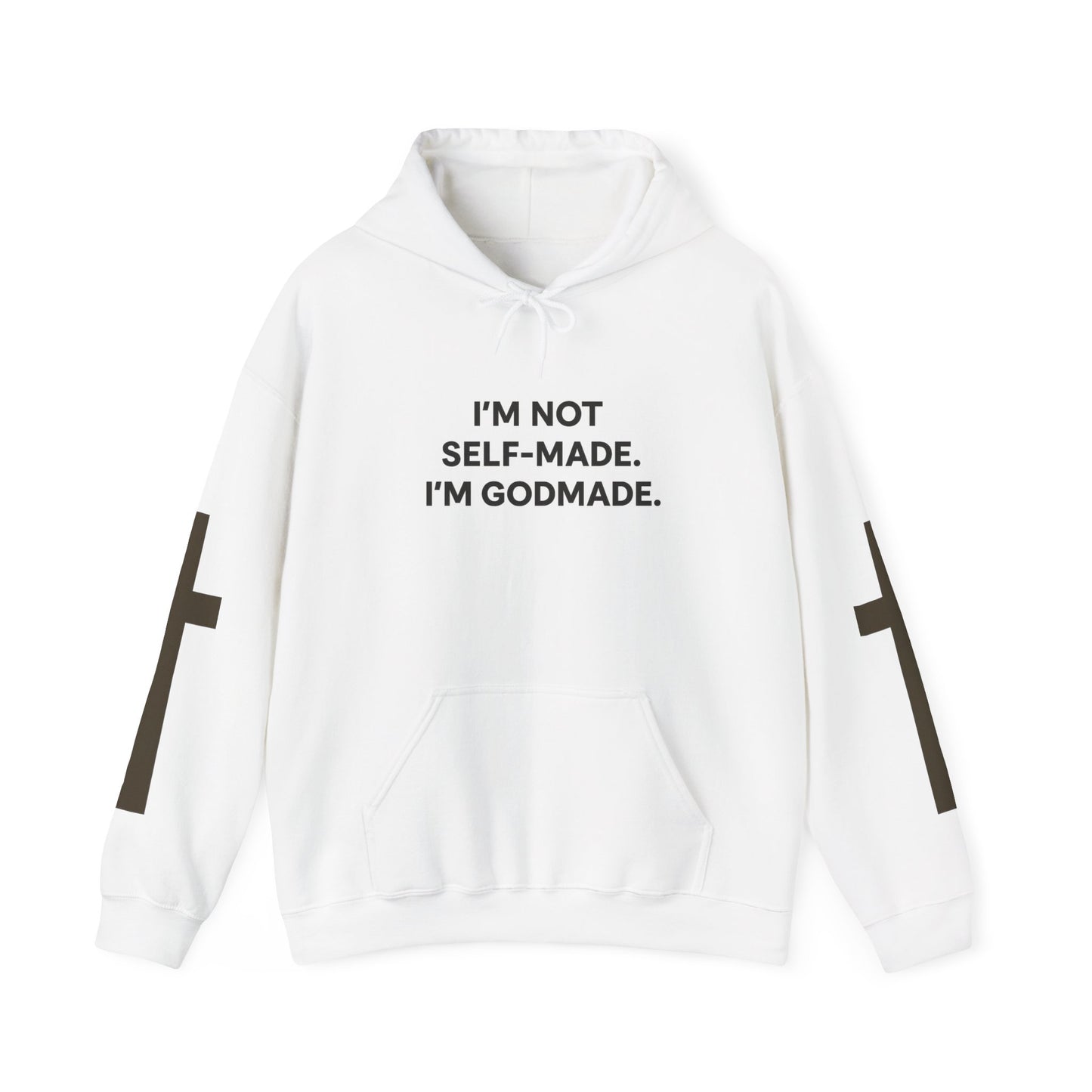 GodMade™ Christian Hoodie – Unisex Faithwear Sweatshirt | Cozy Bible Verse Hoodie