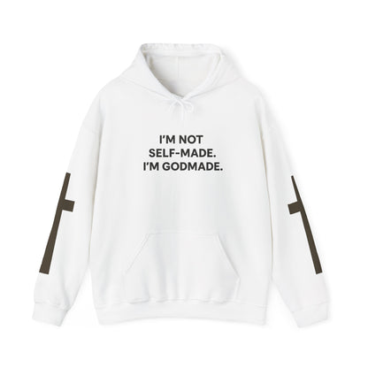 GodMade™ Christian Hoodie – Unisex Faithwear Sweatshirt | Cozy Bible Verse Hoodie