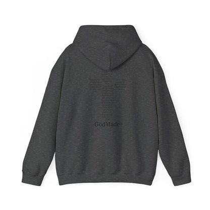 GodMade™ Heavy Blend Hoodie – Faith Over Fear | Unisex Christian Sweatshirt