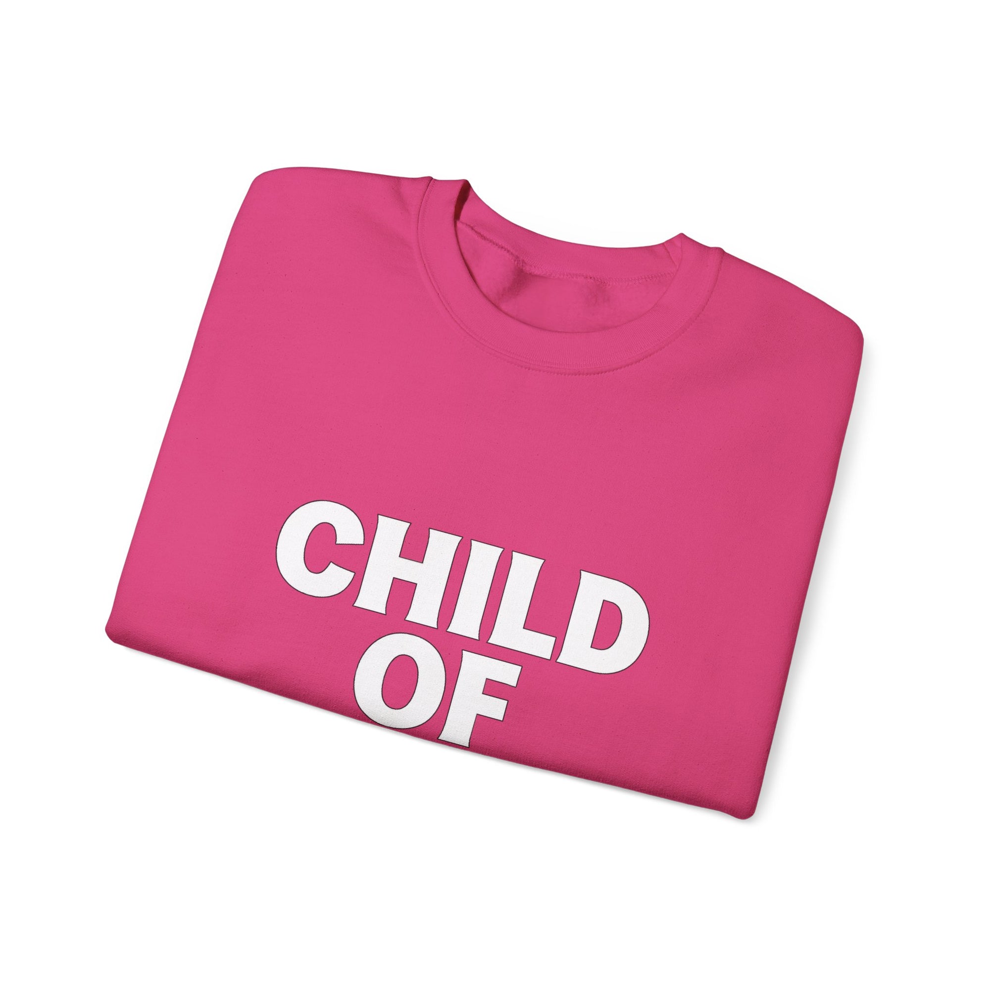 Child of God Embroidered Crewneck – Gold Edition Faithwear