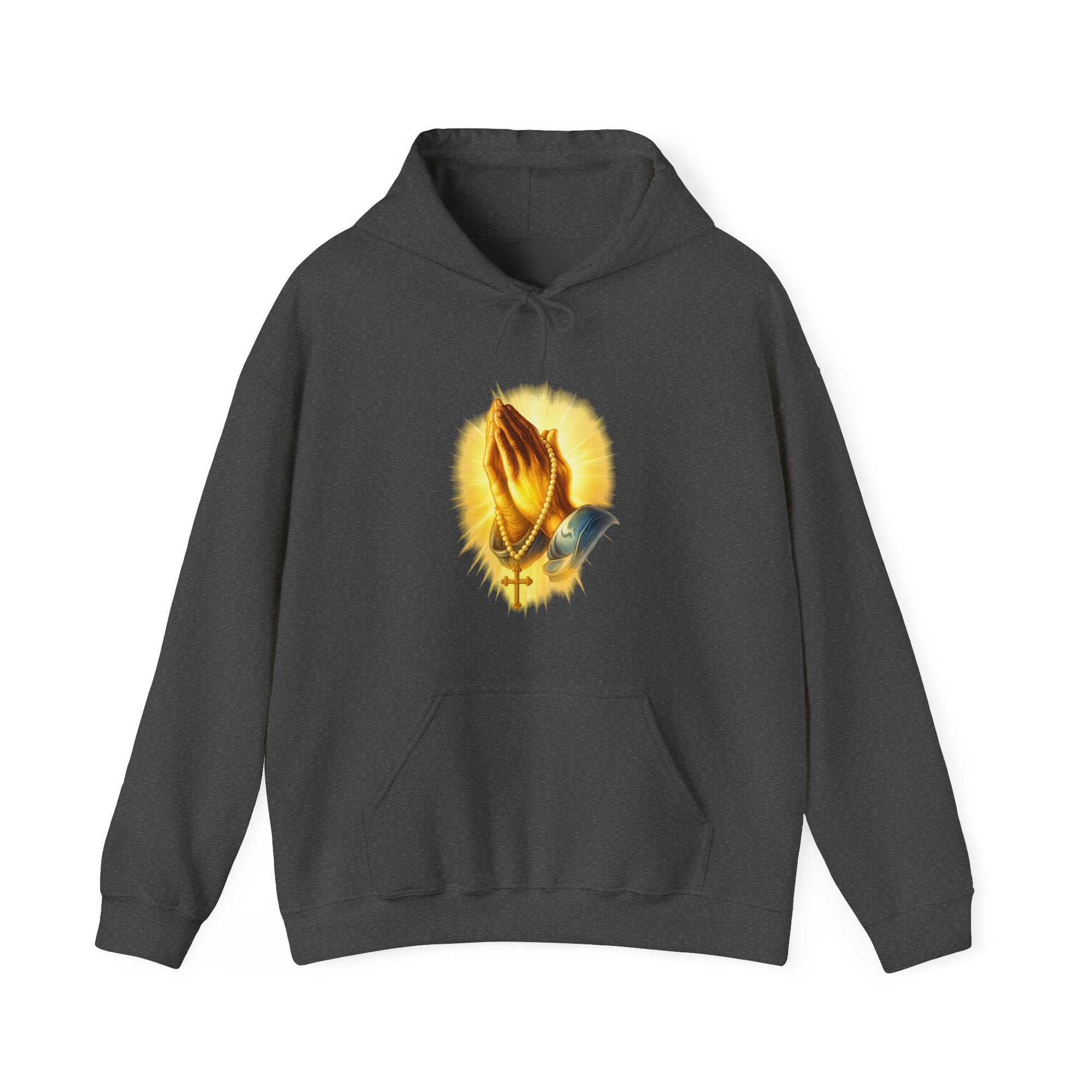 GodMade™ Heavy Blend Hoodie – Faith Over Fear | Unisex Christian Sweatshirt