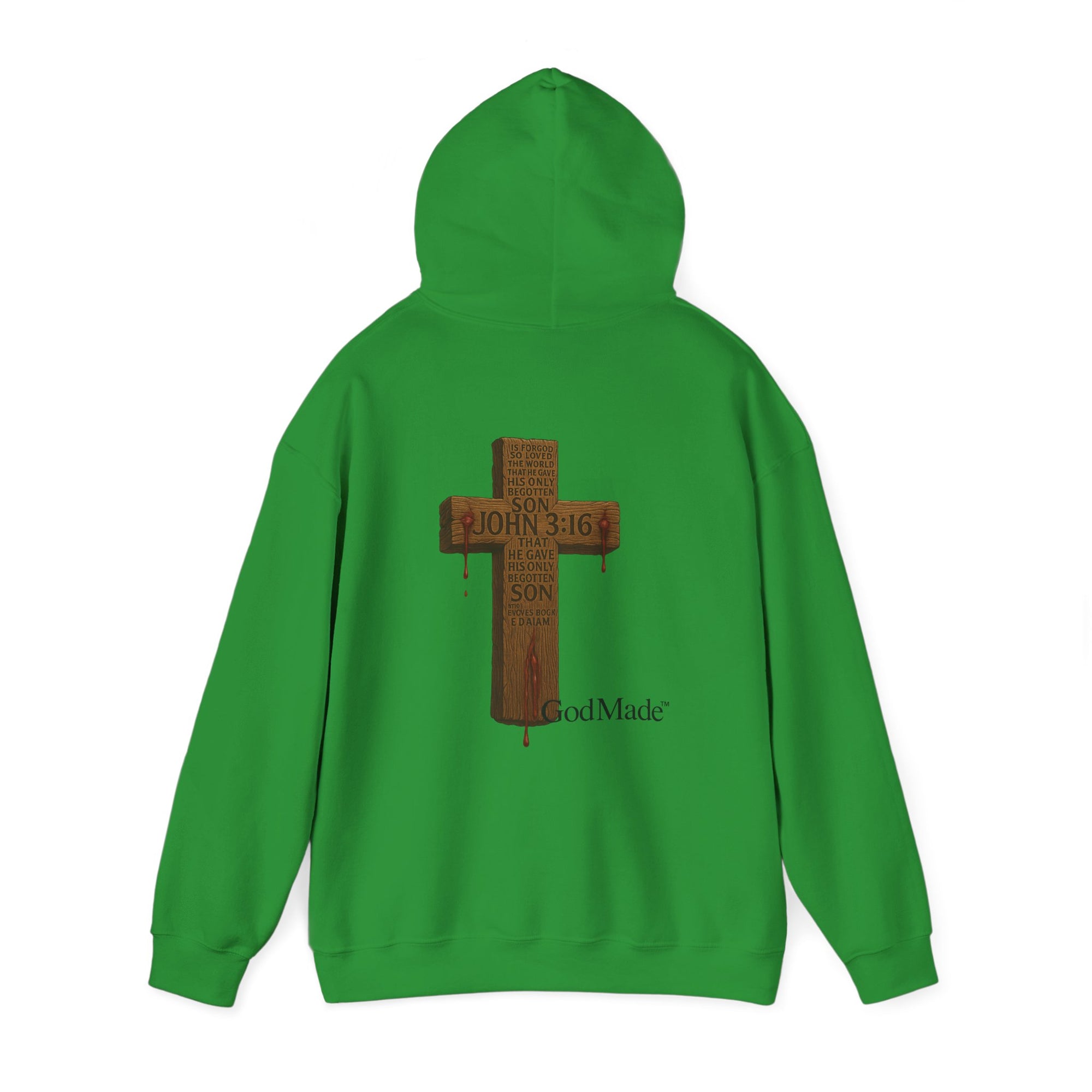 Faith Over Flex™ Hoodie – Unisex Christian Streetwear
