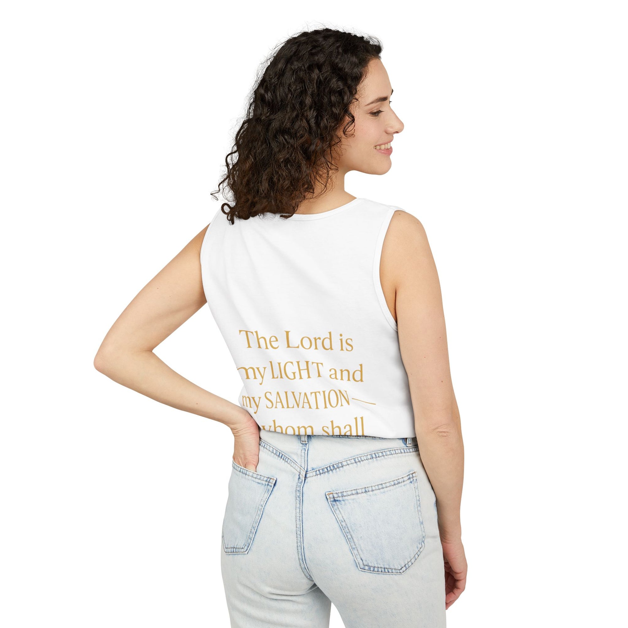 GodMade™ Summer Tank – Walk Boldly in Faith