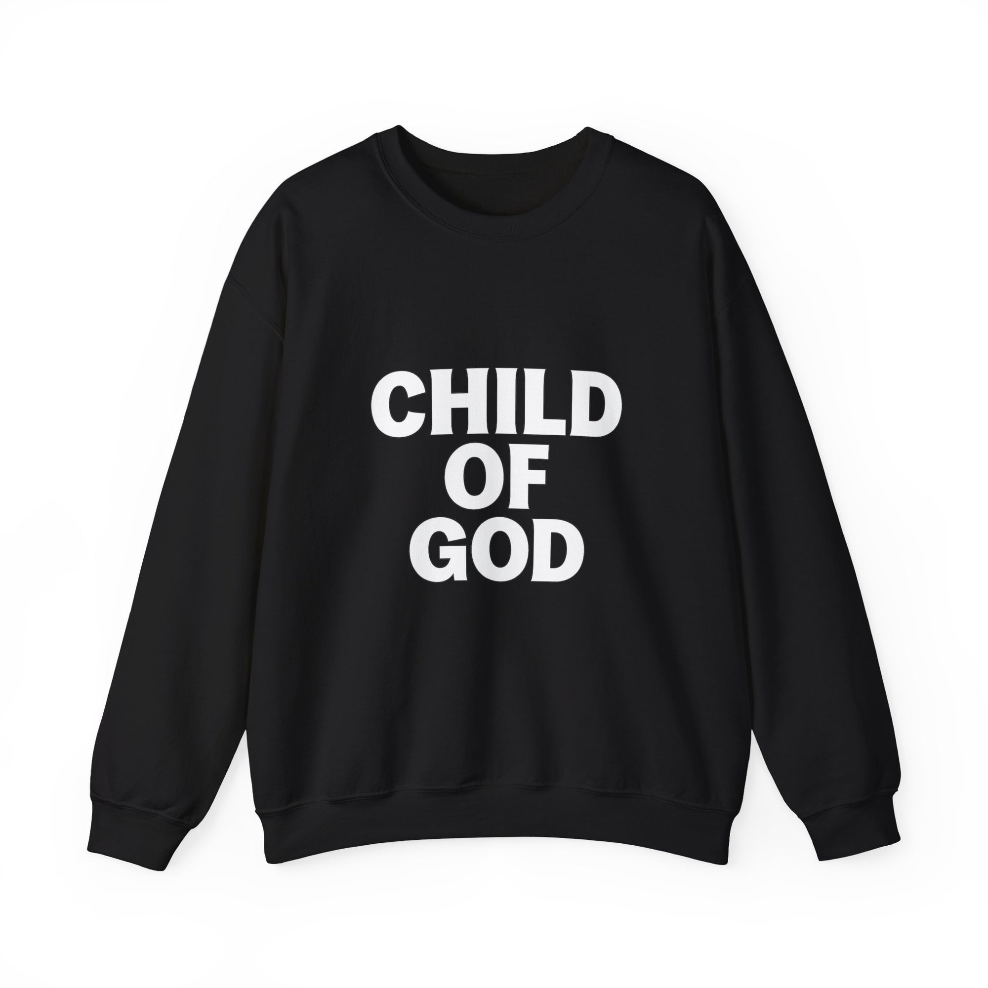 Child of God Embroidered Crewneck – Gold Edition Faithwear