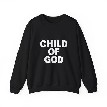 Child of God Embroidered Crewneck – Gold Edition Faithwear