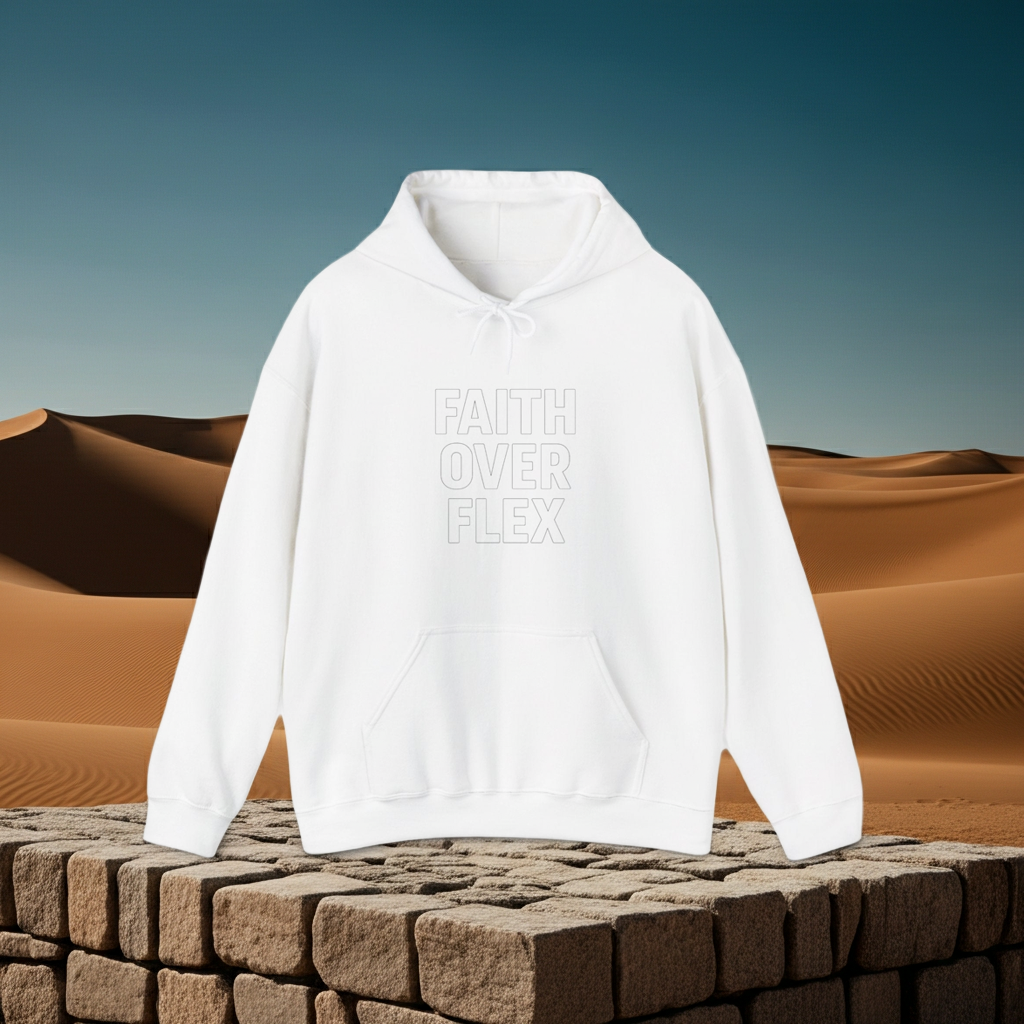 Christian Hoodie | Faith Over Flex Streetwear | GodMade™
