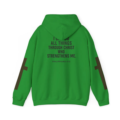 GodMade™ Christian Hoodie – Unisex Faithwear Sweatshirt | Cozy Bible Verse Hoodie