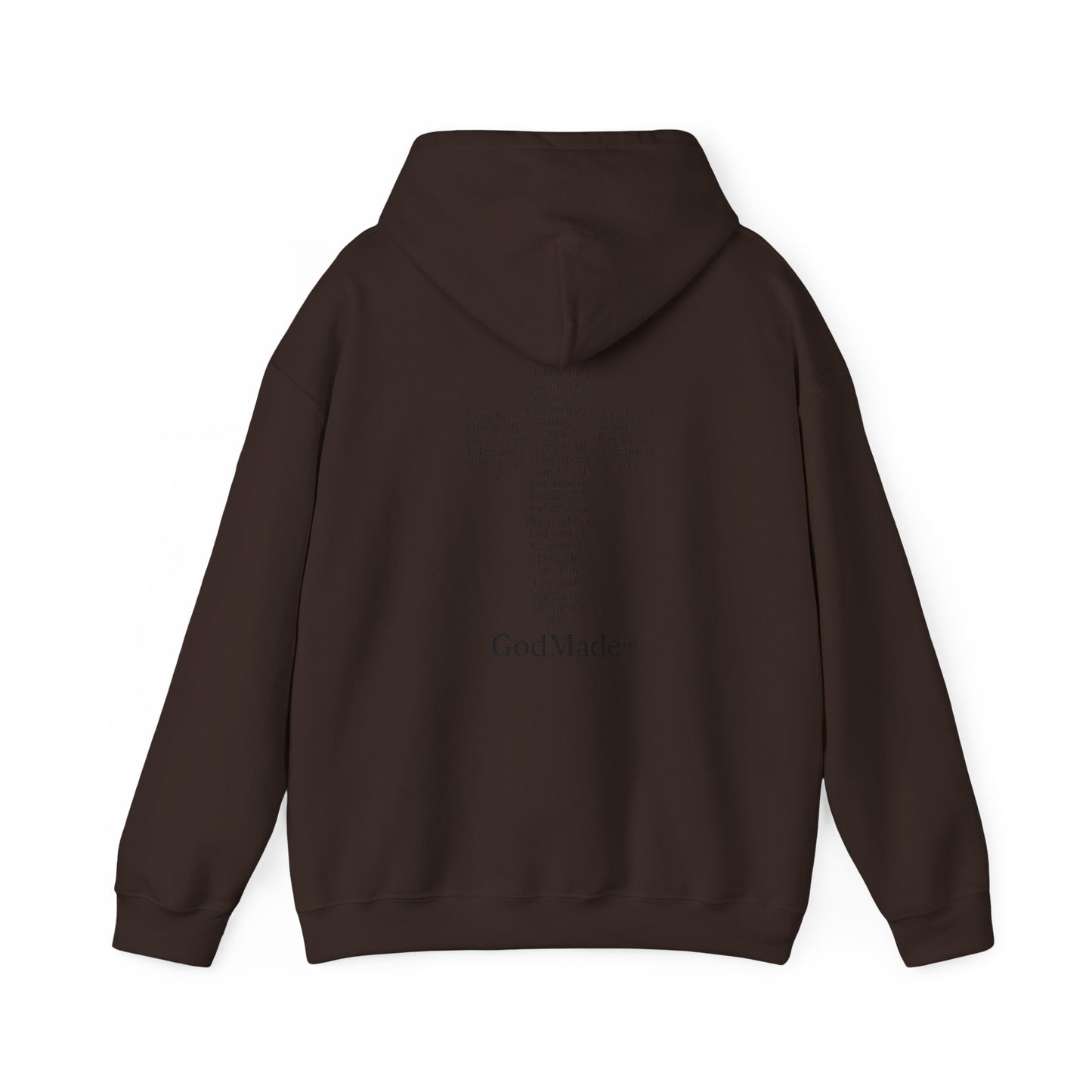 GodMade™ Heavy Blend Hoodie – Faith Over Fear | Unisex Christian Sweatshirt