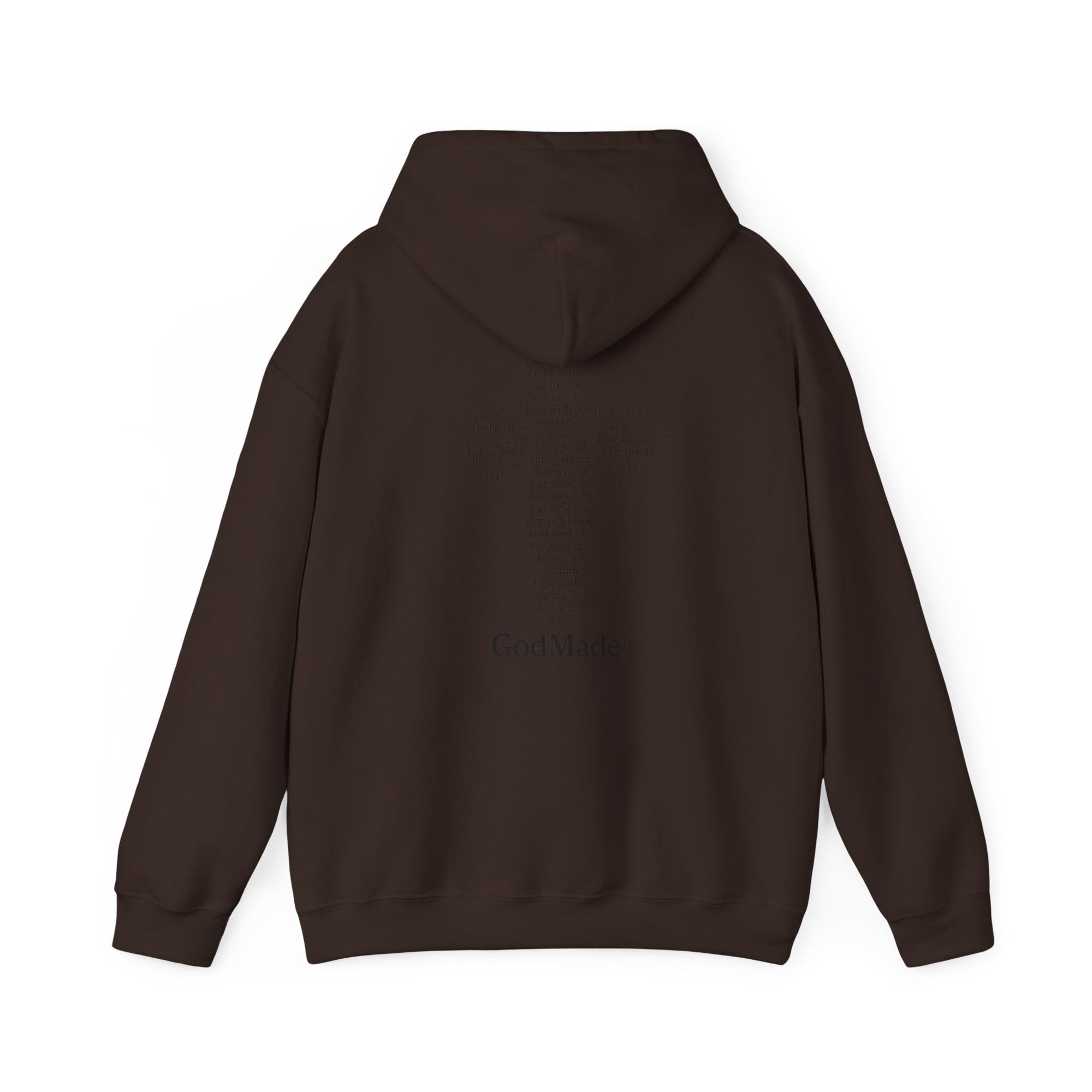GodMade™ Heavy Blend Hoodie – Faith Over Fear | Unisex Christian Sweatshirt