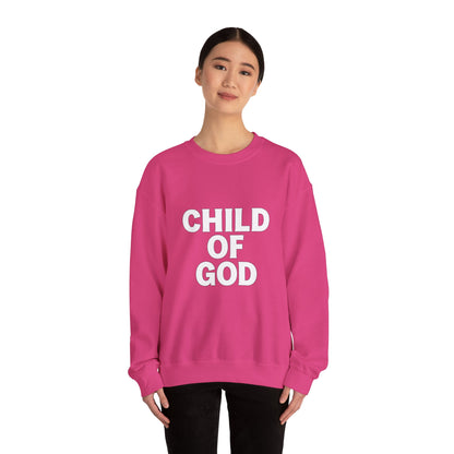 Child of God Embroidered Crewneck – Gold Edition Faithwear