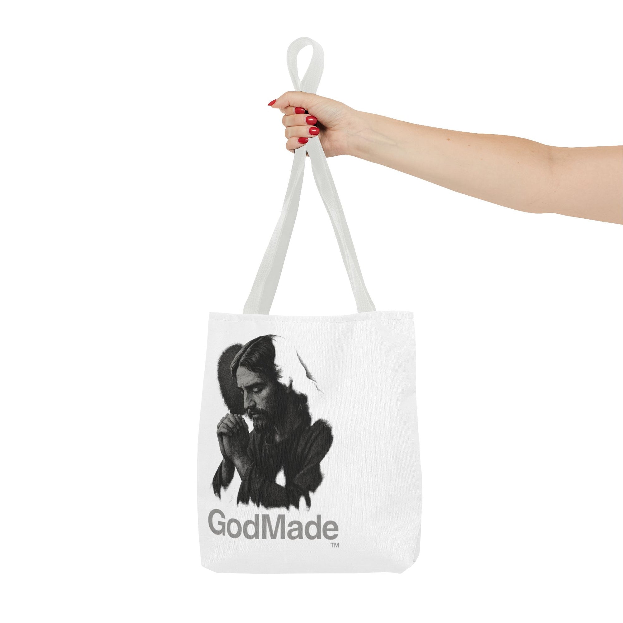 GodMade™ Tote – “Carry the Kingdom” Jesus Art Bag