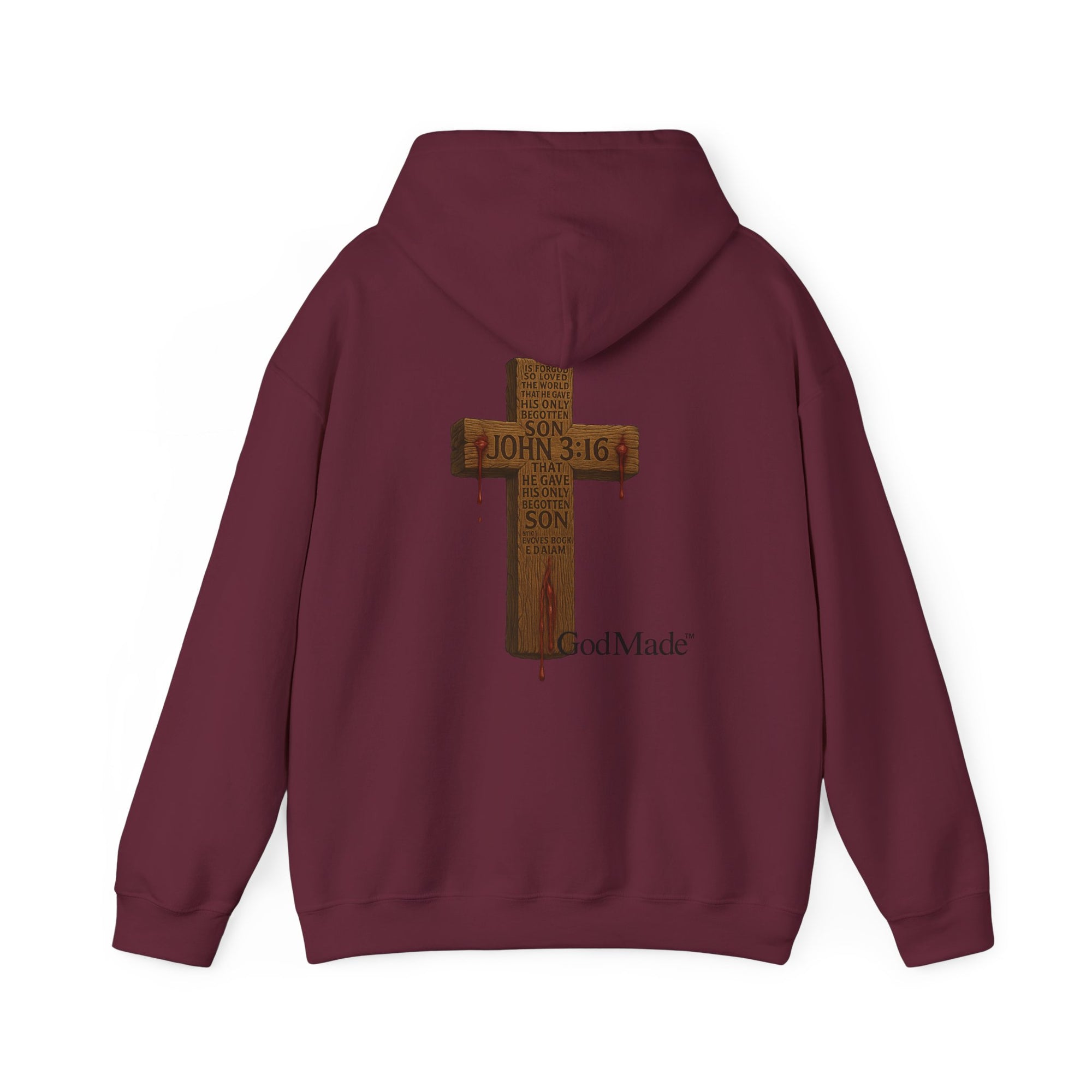 Faith Over Flex™ Hoodie – Unisex Christian Streetwear