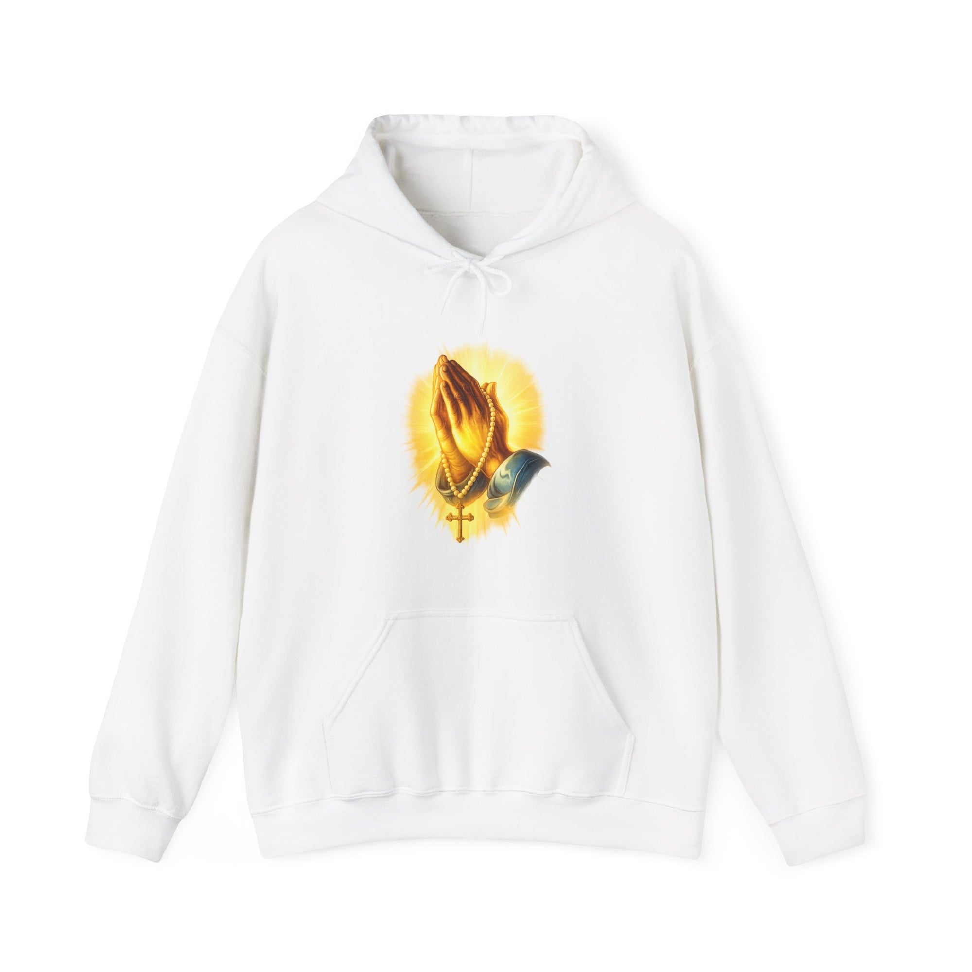 GodMade™ Heavy Blend Hoodie – Faith Over Fear | Unisex Christian Sweatshirt