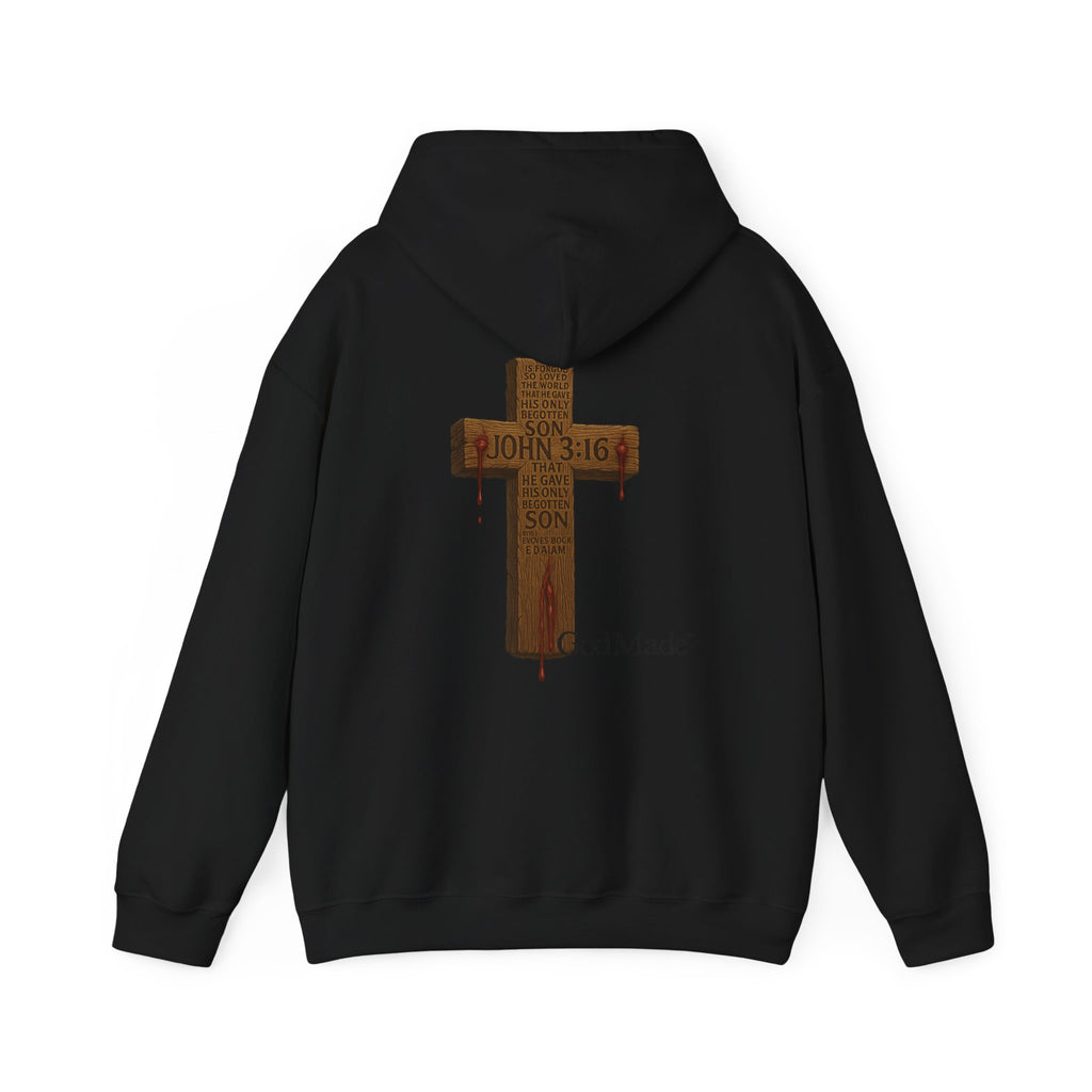 Faith Over Flex™ Hoodie – Unisex Christian Streetwear