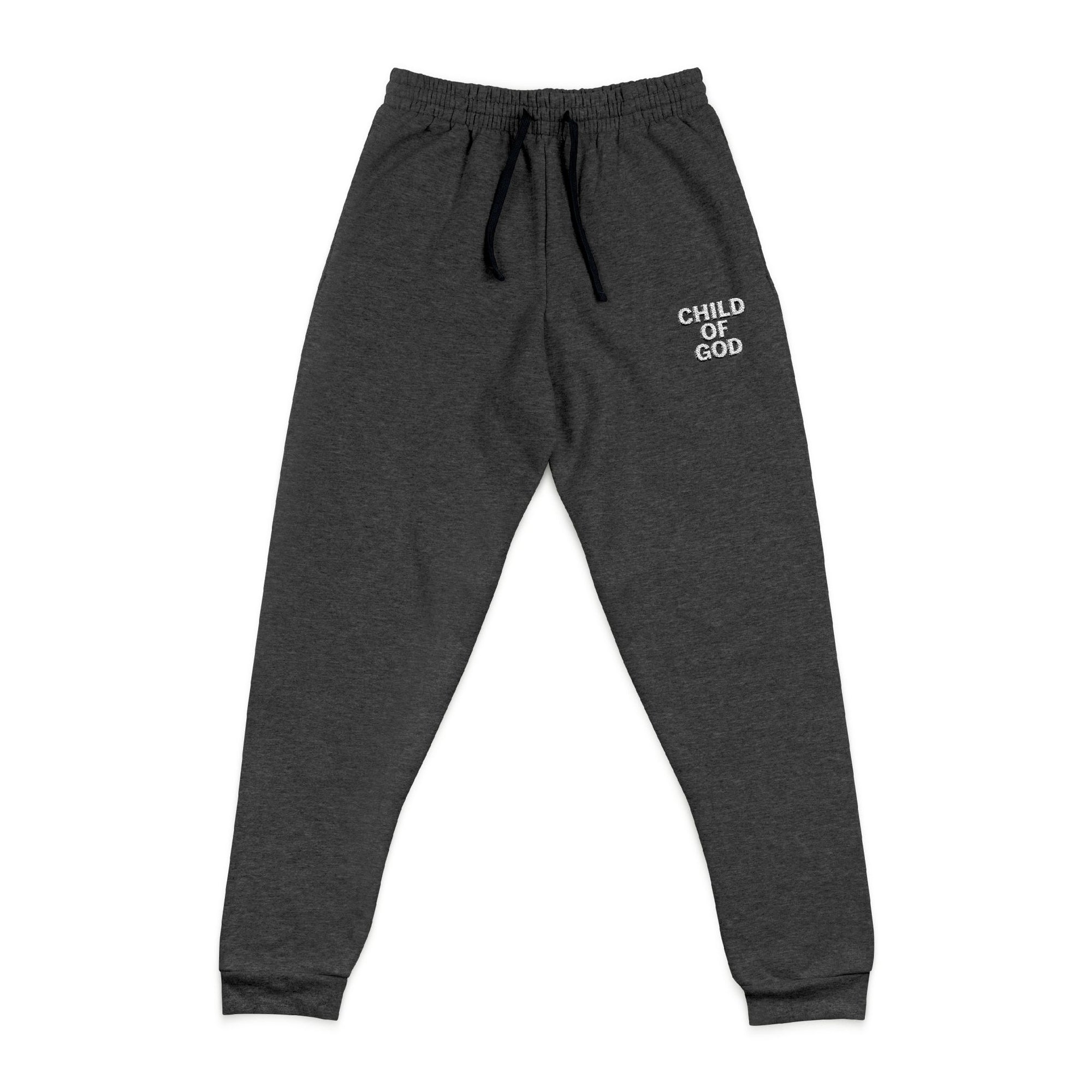 Child of God Embroidered Joggers – Unisex Faith Lounge Pants
