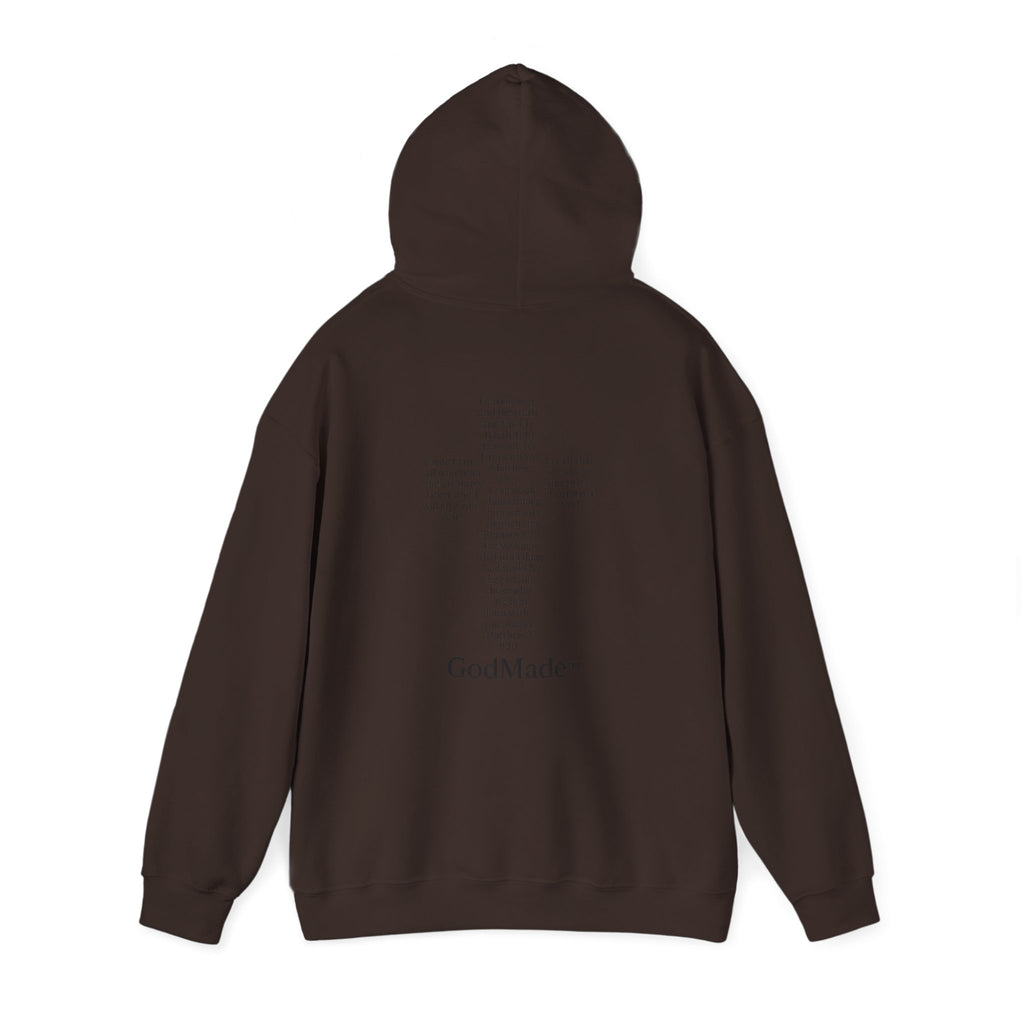 GodMade™ Heavy Blend Hoodie – Faith Over Fear | Unisex Christian Sweatshirt