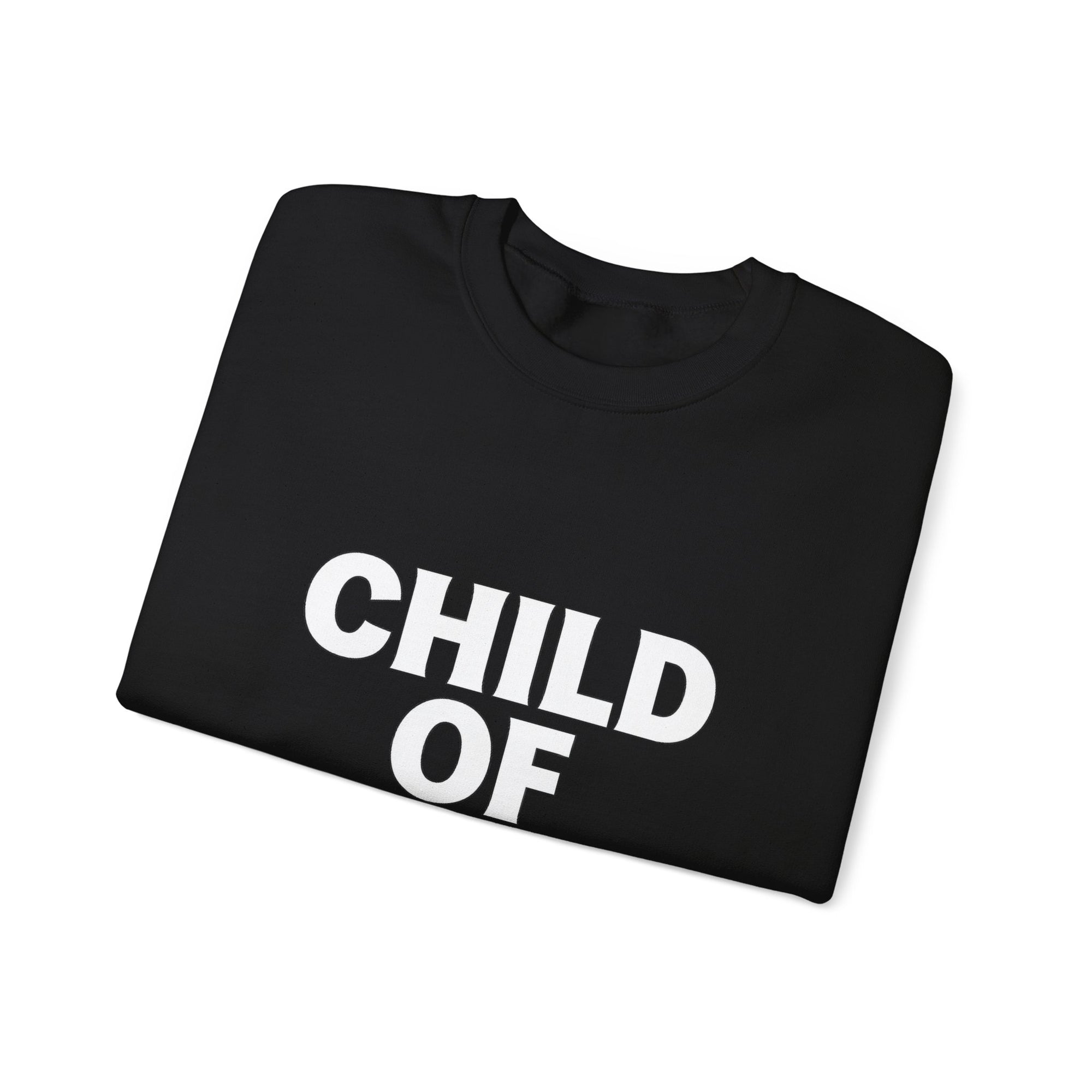 Child of God Embroidered Crewneck – Gold Edition Faithwear