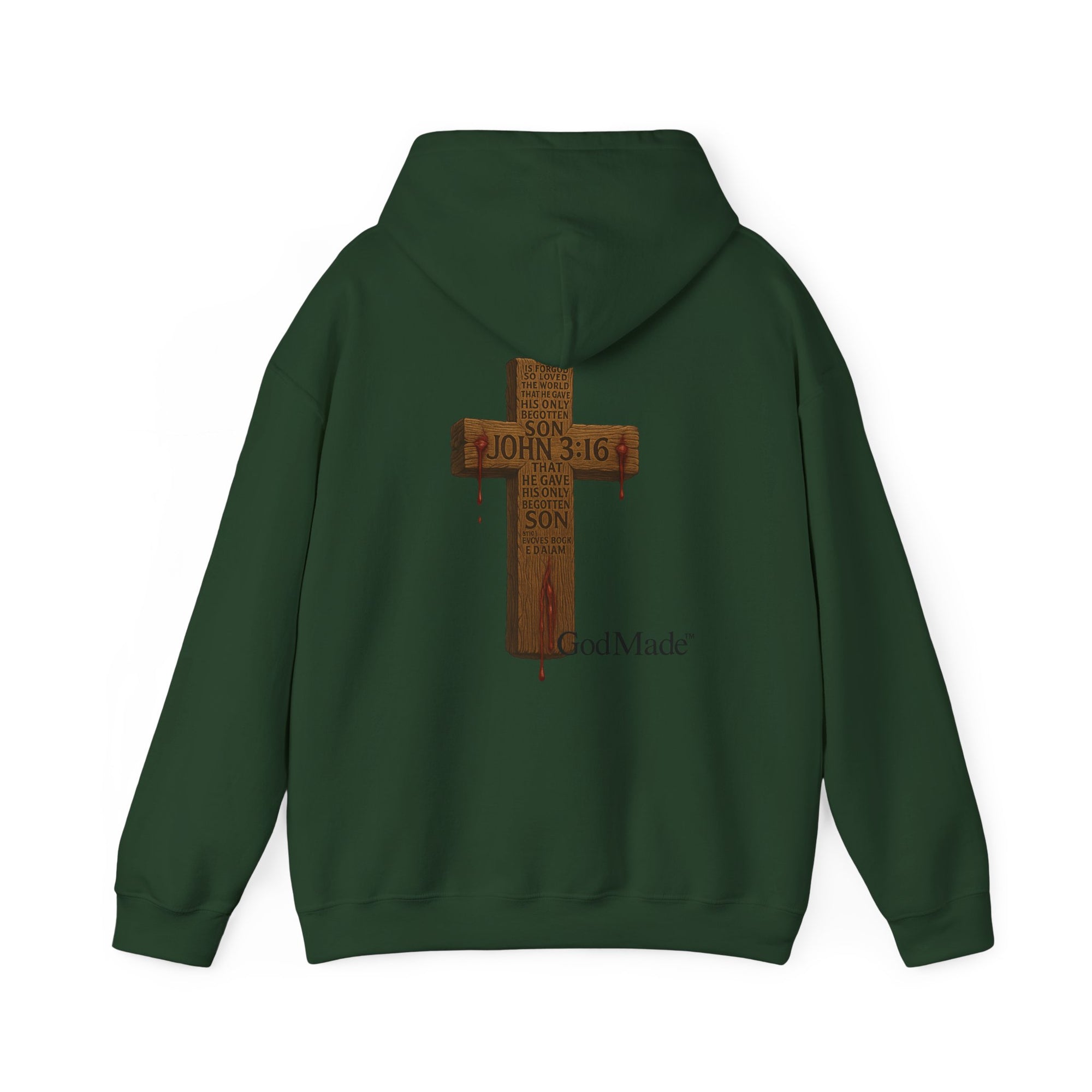 Faith Over Flex™ Hoodie – Unisex Christian Streetwear